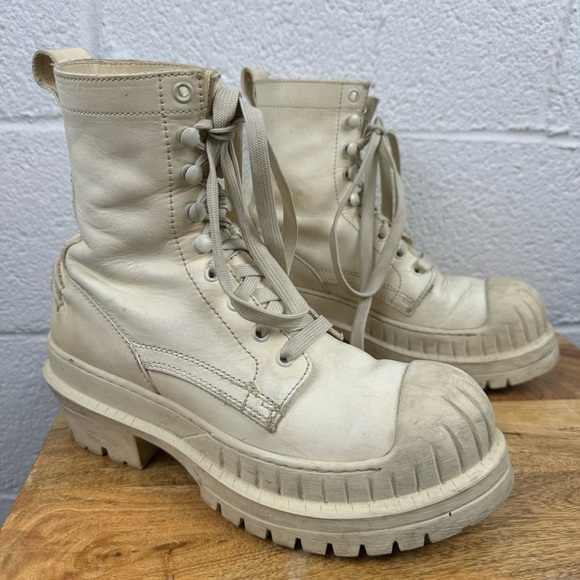 Acne Studios Bryna Lace Up Boot Size 38 - Picture 1 of 15